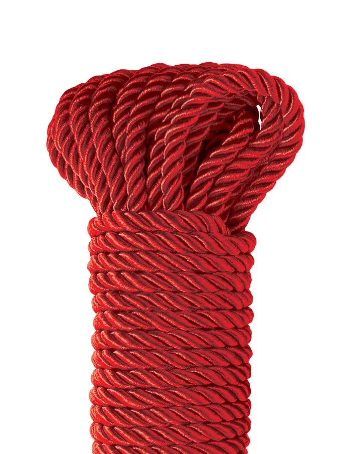 Pipedream Products Fetish Fantasy Series Deluxe Silk Rope Red Couples