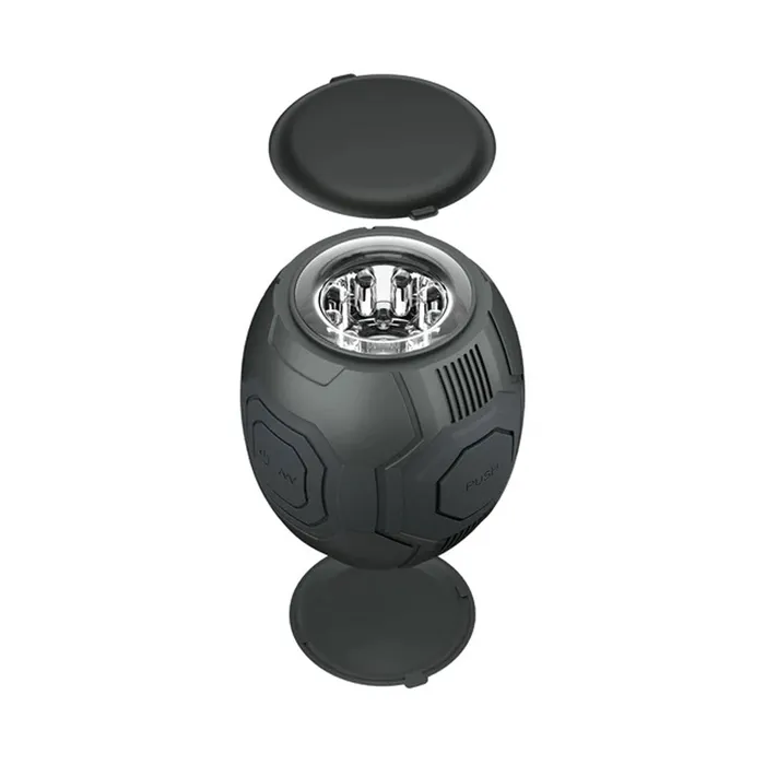 M for Men Dome X Vibrating Masturbator Black Blush Male Sex Toys