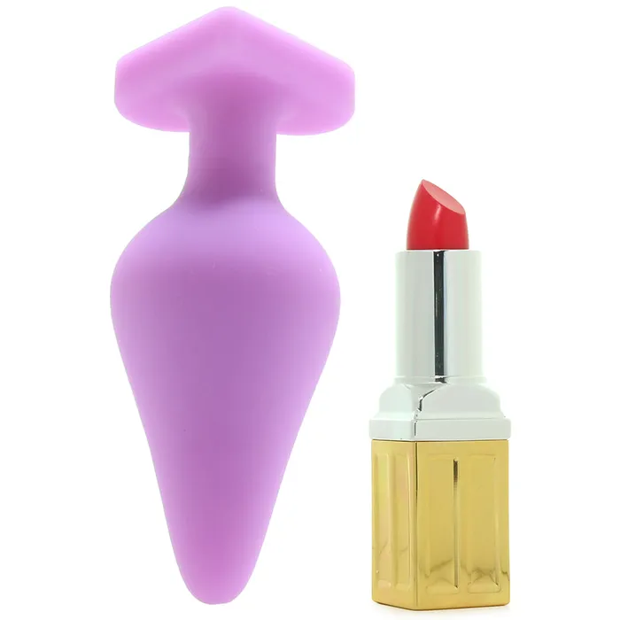 Blush Anal Candy Hearts Fk Me Medium Butt Plug in Purple Blush Anal Candy Hearts Fk Me Medium Butt Plug in Purple