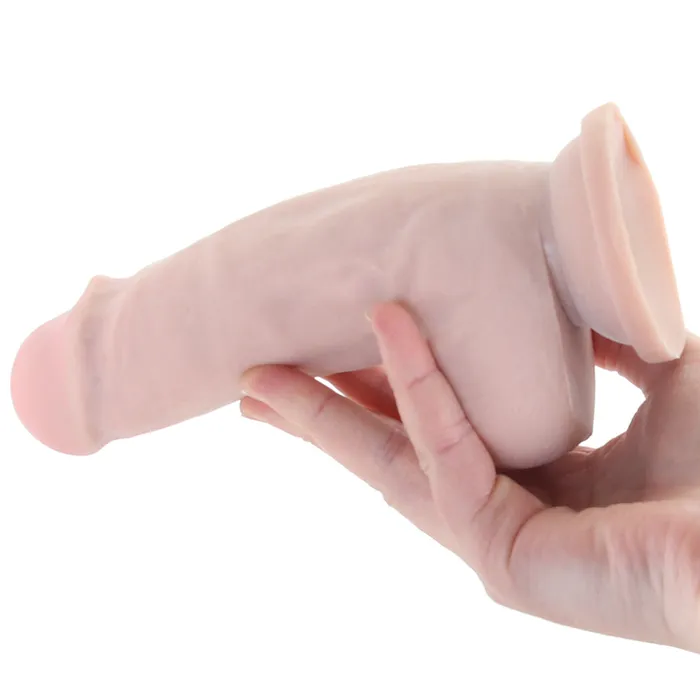 Blush Dildos Dr Skin Plus 7 Inch Girthy Poseable Dildo in Vanilla Blush Dildos Dr Skin Plus 7 Inch Girthy Poseable Dildo in Vanilla