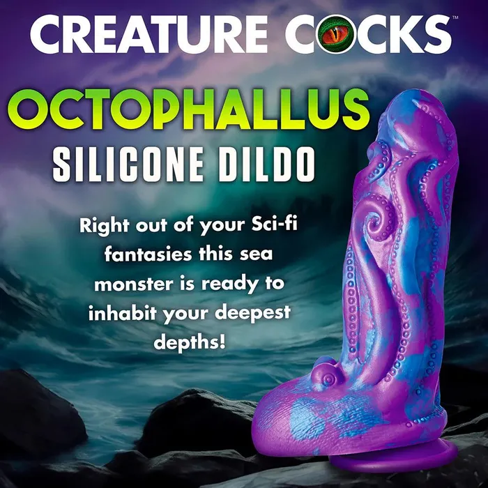 Dildos Creature Cocks Creature Cocks Octophallus Silicone Dildo