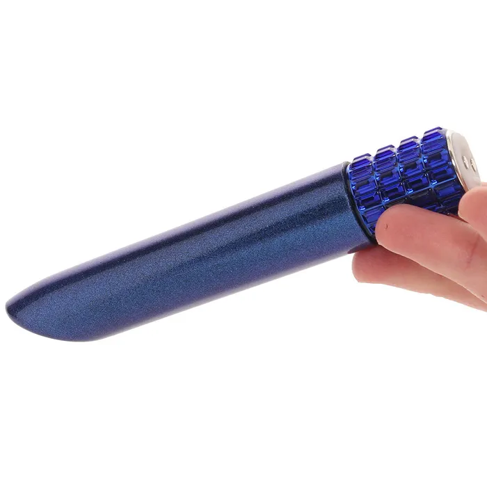 Female Sex Toys Blush Oh My Gem Mystery Power Vibe in Sapphire