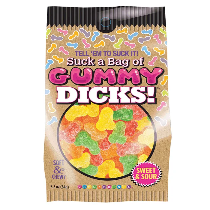 Anal CANDYPRINTS Suck a Bag of Gummy Dicks 4oz Bag
