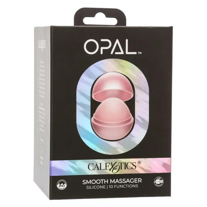 Female Sex Toys California Exotic Novelties Opal Smooth Massager Pink Versatile 10Function Silicone Body Massager