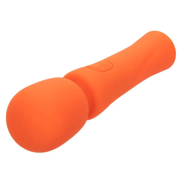 Female Sex Toys California Exotic Novelties Stella Liquid Silicone Mini Massager Orange Premium Body Massager with 12 Functions