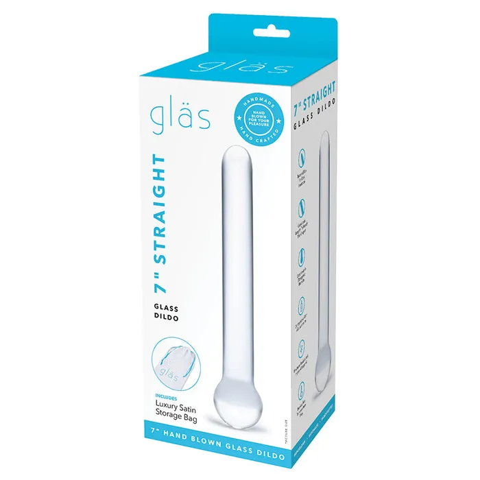 Glas 7 Straight Glass Dildo Electric Novelties Dildos