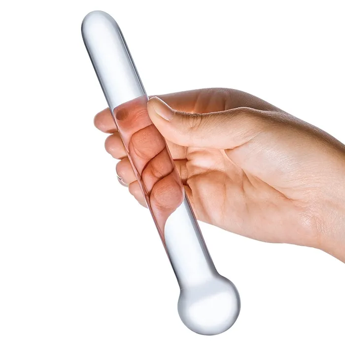 Glas 7 Straight Glass Dildo Electric Novelties Dildos Glas 7 Straight Glass Dildo Electric Novelties Dildos
