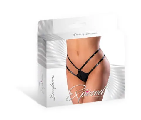 Magic Silk Lingerie Liquid Onyx Crotchless Panty Black LXL Magic Silk Lingerie Female Sex Toys Magic Silk Lingerie Liquid Onyx Crotchless Panty Black LXL Magic Silk Lingerie Female Sex Toys