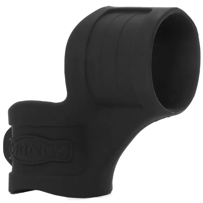 Pipedream Mr Big Cock Ring Ball Stretcher in Black Male Sex Toys