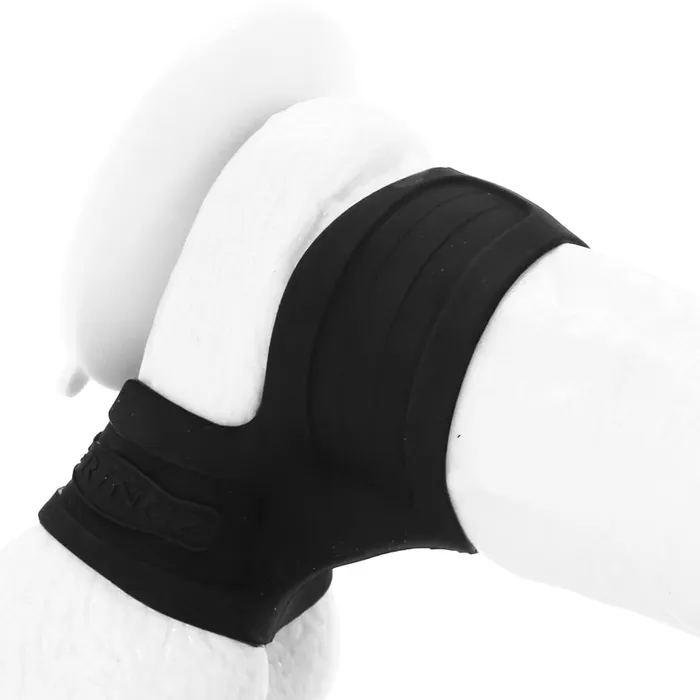 Pipedream Mr Big Cock Ring Ball Stretcher in Black Male Sex Toys