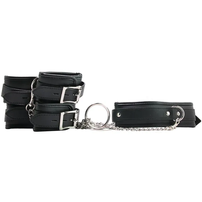 XR Brands Couples Strict Slave Bondage Shackle Set XR Brands Couples Strict Slave Bondage Shackle Set