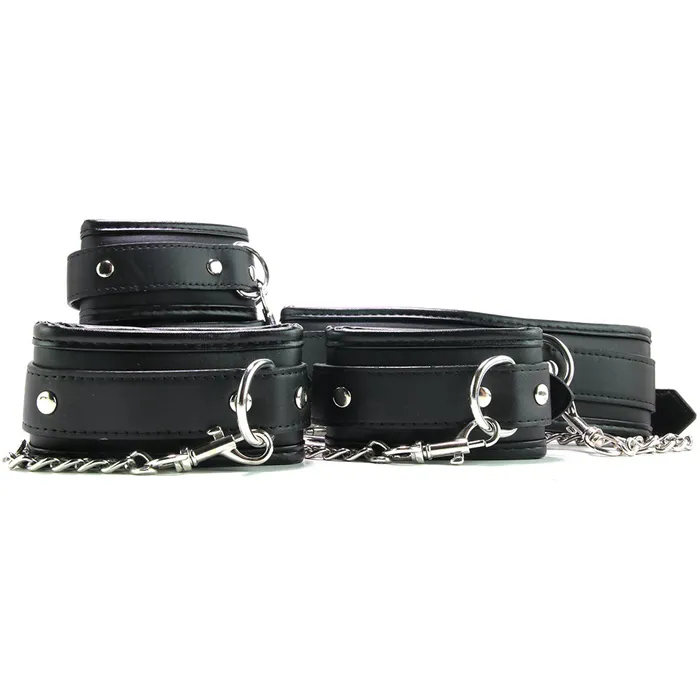 XR Brands Couples Strict Slave Bondage Shackle Set XR Brands Couples Strict Slave Bondage Shackle Set