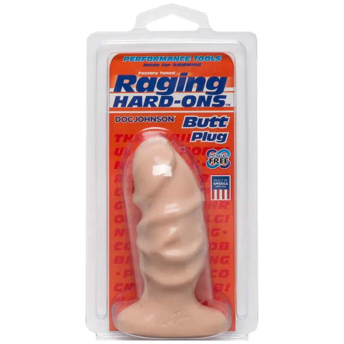 Anal Doc Johnson Raging Hard Ons Butt Plug Large