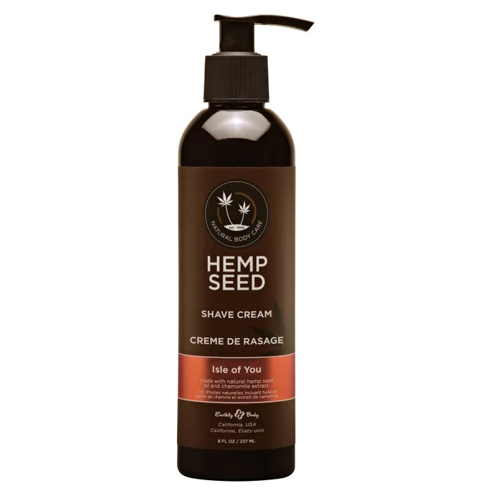 Anal Earthly Body Hemp Seed Shave Cream Isle of You 8oz