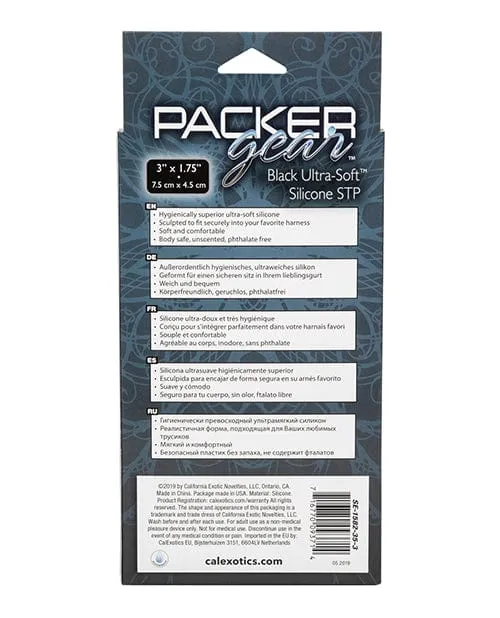 CalExotics Anal Packer Gear Ultrasoft Silicone STP Black CalExotics Anal Packer Gear Ultrasoft Silicone STP Black