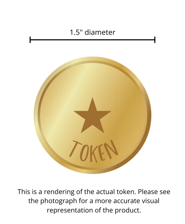 Morning Sex Sexy Time Token in Gold Dirty Grove by Hazel Grove Female Sex Toys