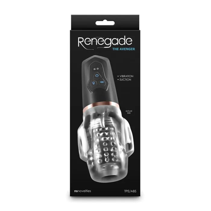 Nsnovelties Anal Renegade Avenger Black Nsnovelties Anal Renegade Avenger Black