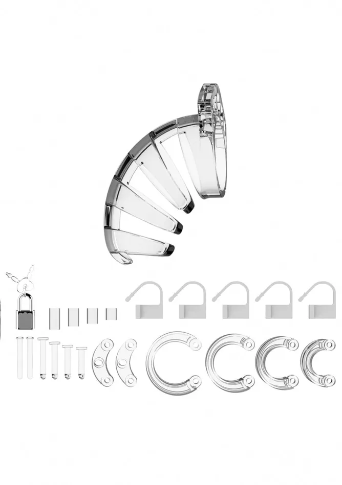 Shots America ManCage Plastic Chastity Cage Model 02 Male Sex Toys