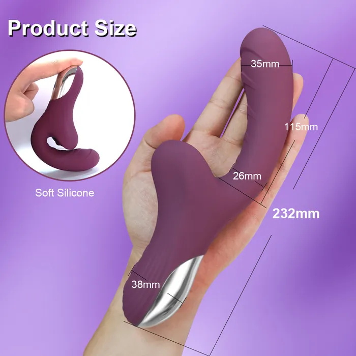 Touch Honey Tongue Licking Dildo Vibrators With 10 Licking Vibrating Pleasure Clit Clitoris Stimulator Female Sex Toys