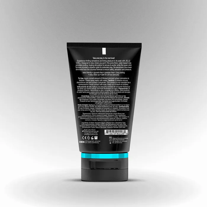 Vibrators Wicked Sensual Care Wicked Aqua Jelle Chill 4oz Vibrators Wicked Sensual Care Wicked Aqua Jelle Chill 4oz