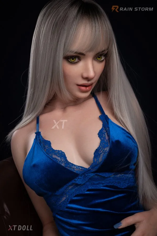 164cm5ft5 Ccup Full Silicone Sex Doll Phoebe XT Doll Male Sex Toys