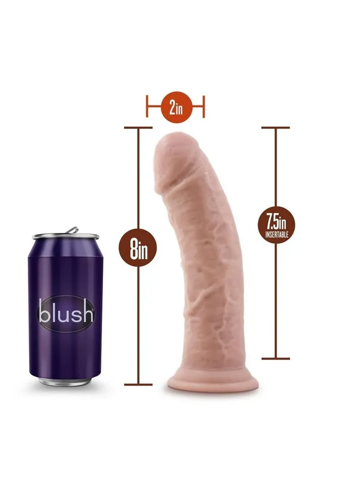 Dr Skin Female Sex Toys Dr Skin Plus Thick Posable Dildo with Suction Cup
