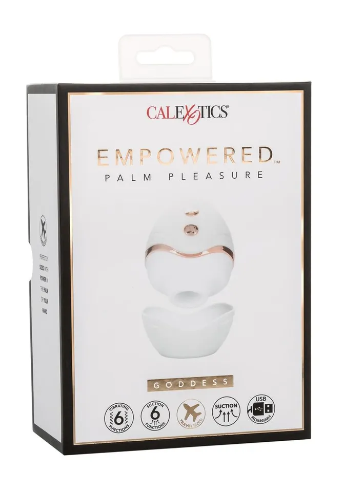 Empowered Female Sex Toys Empowered Palm Pleasure Goddess Silicone Rechargeable Stimulator