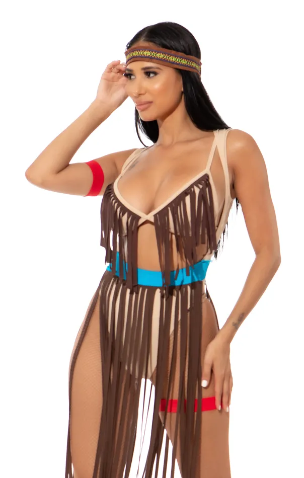 Full Moon Native American Costume Playthings Exclusive In Stock Playthings Female Sex Toys