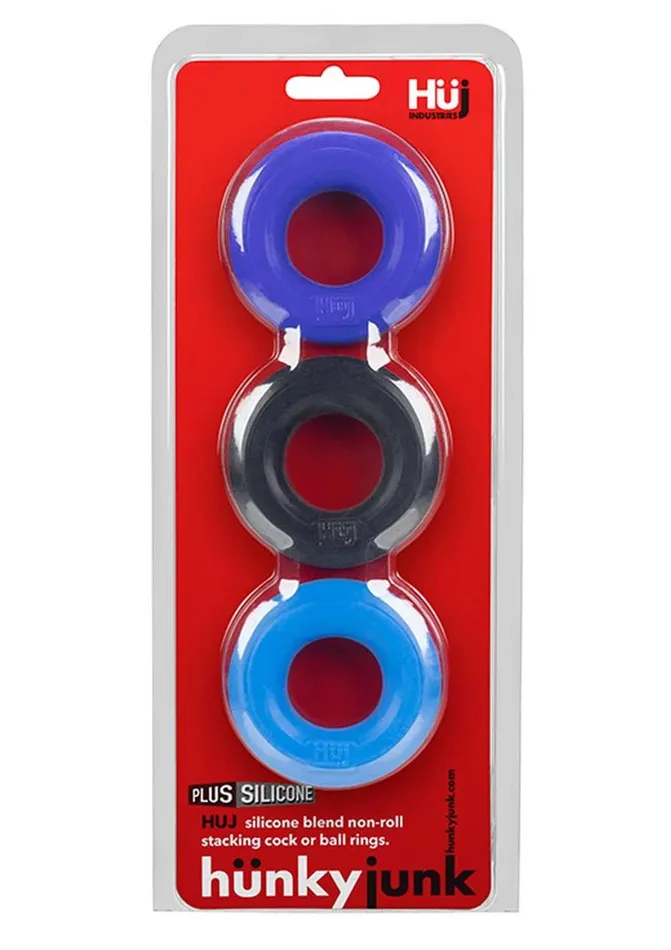 Hunkyjunk Hunkyjunk Huj3 Silicone CRings Female Sex Toys