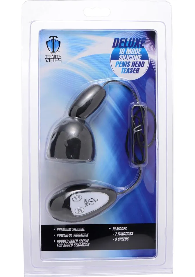 Male Sex Toys Trinity Vibes Trinity Vibes Deluxe Silicone Penis Head Teaser