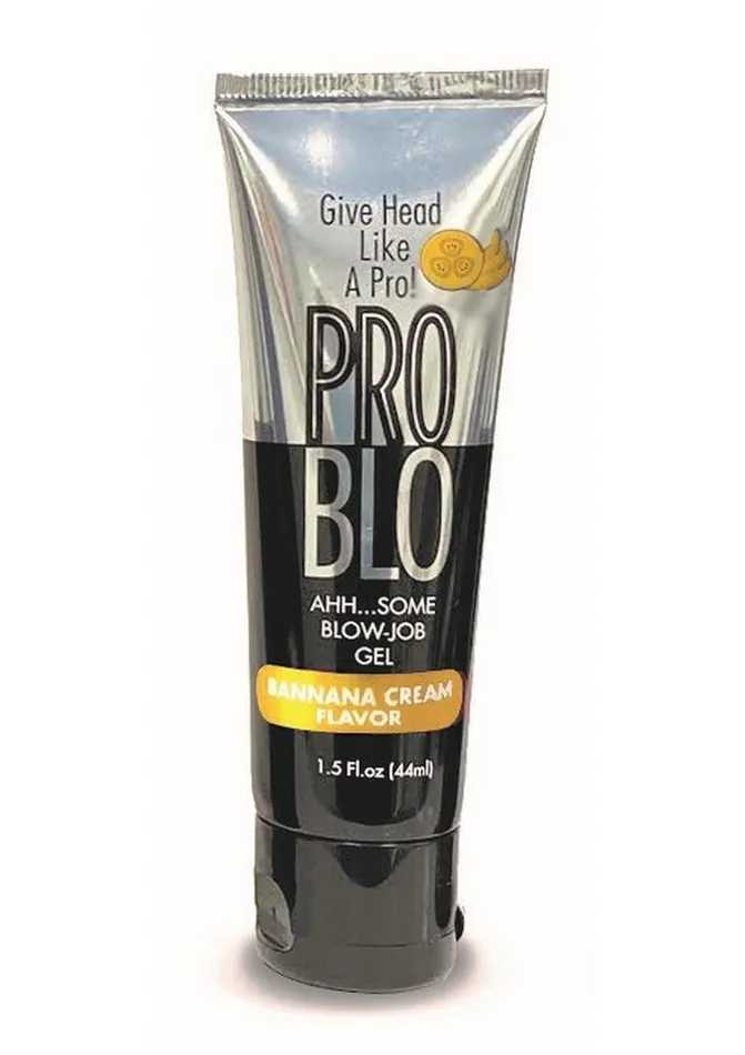 Problo Enhancers Problo Oral Pleasure Flavored Gel 15oz Banana Cream