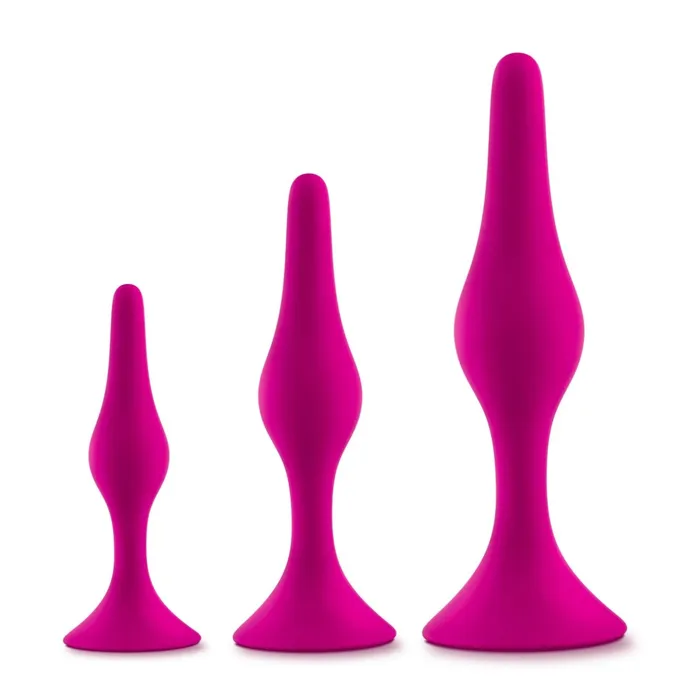Blush Novelties Anal Luxe Beginner Plug Kit Blush Novelties Anal Luxe Beginner Plug Kit