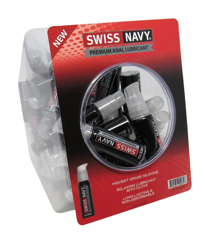 MD Science Lab Anal Swiss Navy Silicone Based Anal 50 Count Bowl 1 Oz Bottles