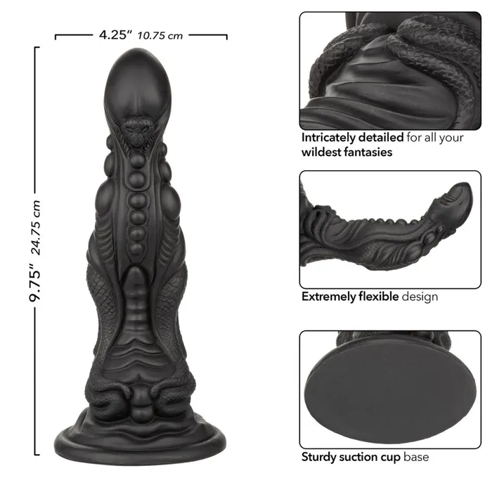 Monster Dong the Colossus 975 Black CalExotics Dildos Monster Dong the Colossus 975 Black CalExotics Dildos