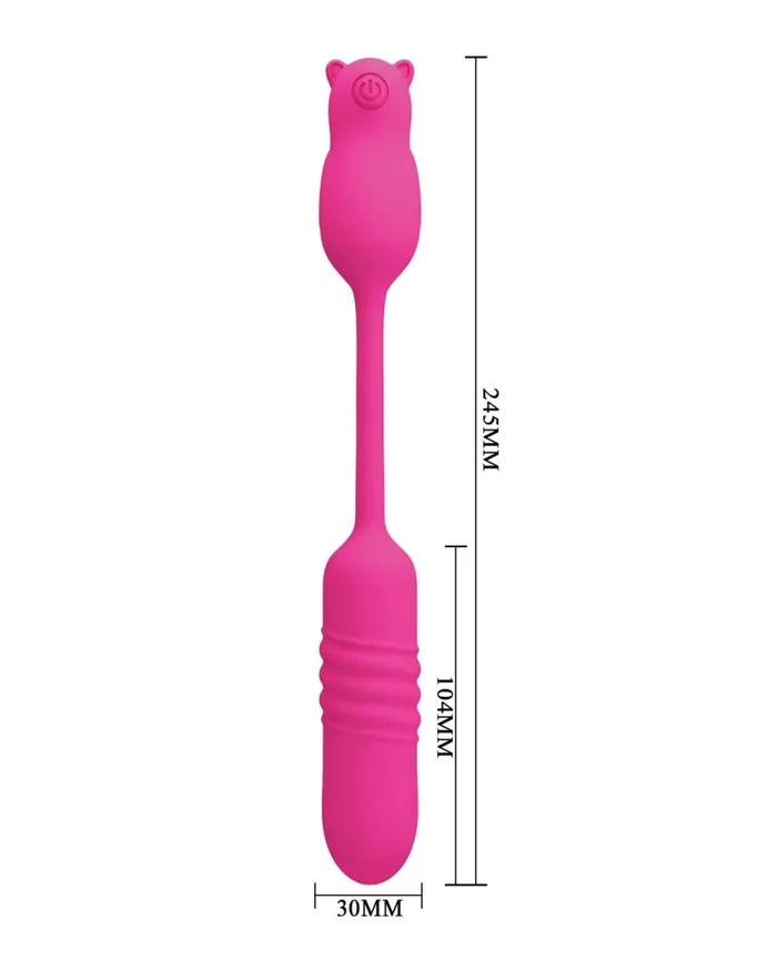 Pretty Love Pretty Love Nobikuma Thrusting Egg Fuchsia Vibrators Pretty Love Pretty Love Nobikuma Thrusting Egg Fuchsia Vibrators