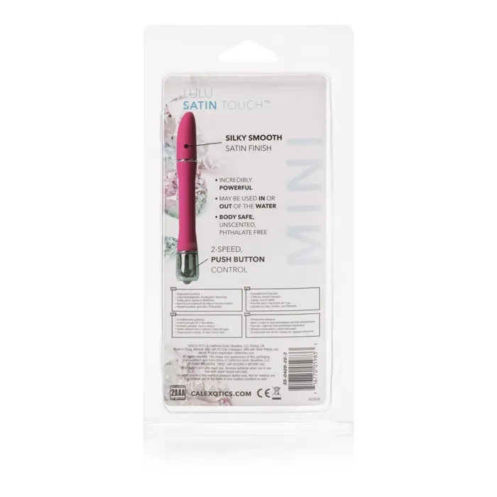 Vibrators CalExotics Lulu Satin Touch Vibe Pink
