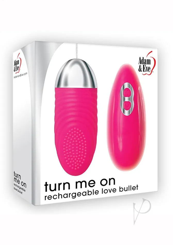 Adam and Eve Aande Turn Me On Rechargeable Love Bullet Female Sex Toys