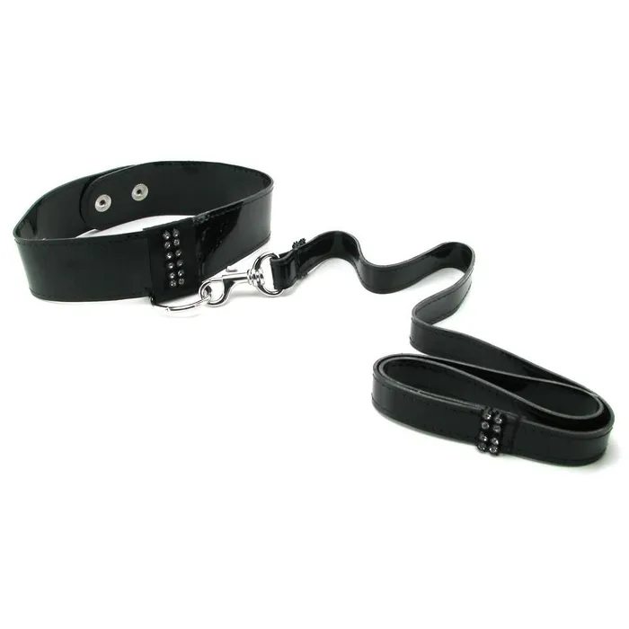 Anal Bound By Diamonds Leash and Collar Set California Exotics