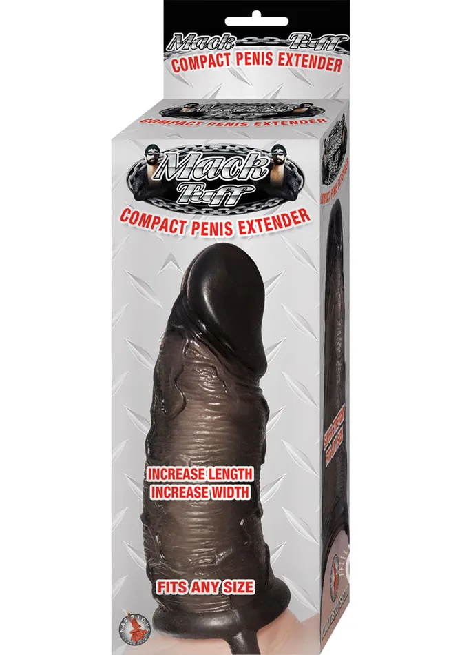 Anal Mack Tuff Mack Tuff Compact Penis Extender Black