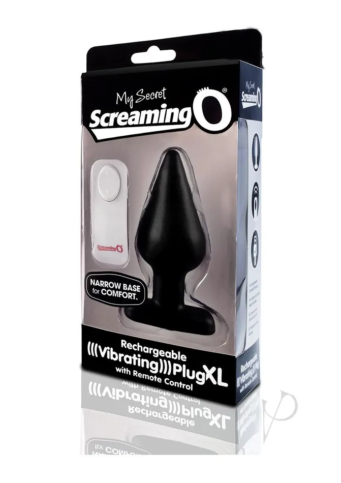 Anal My Secret My Secret Remote Vibe Xl Plug Blkindivi