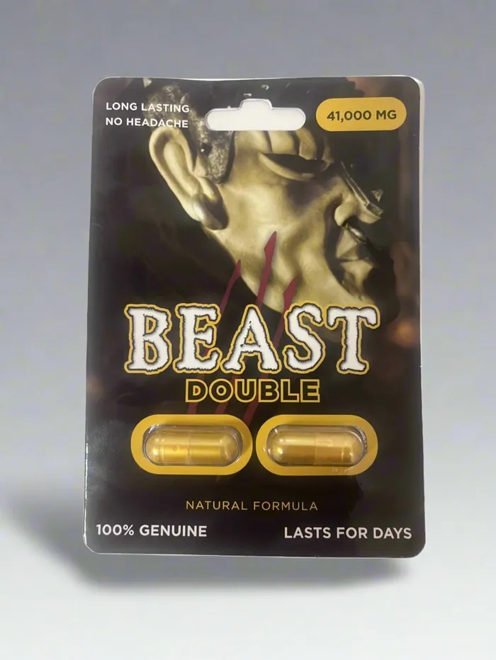 Beast Double Male Sexual Enhancement Supplement 2 Capsules UP 247 LLC Dildos