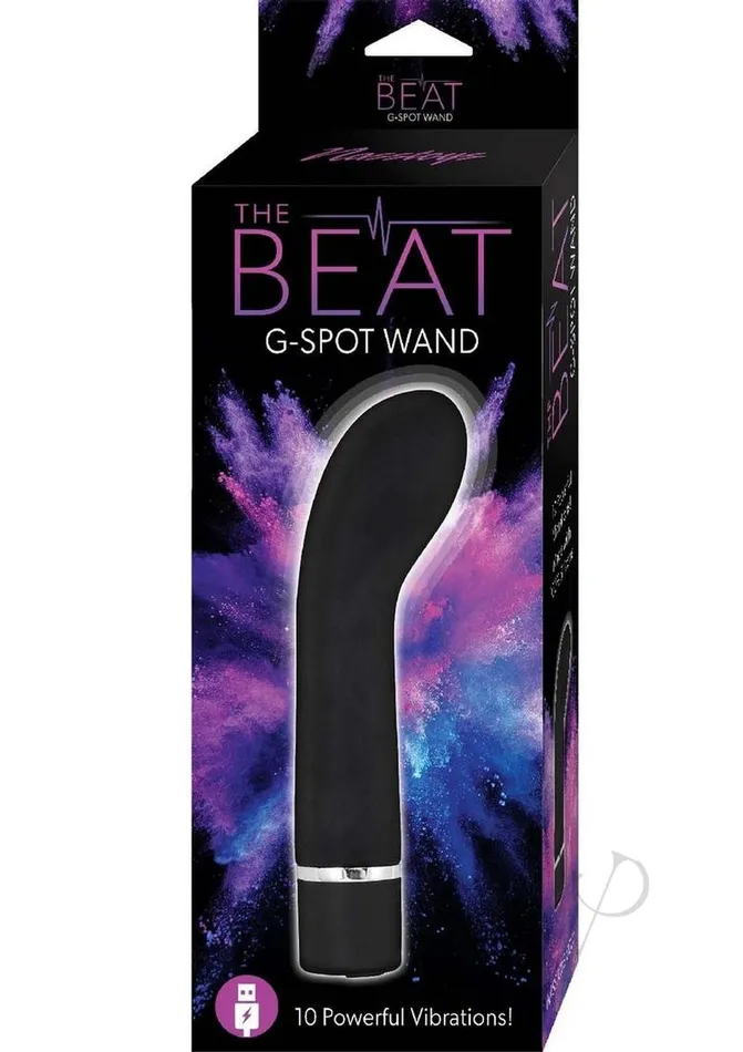 Beat Gspot Wand Black The Beat Vibrators