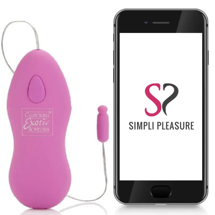 California Exotics Female Sex Toys Whisper Micro Heated Bullet Vibrator