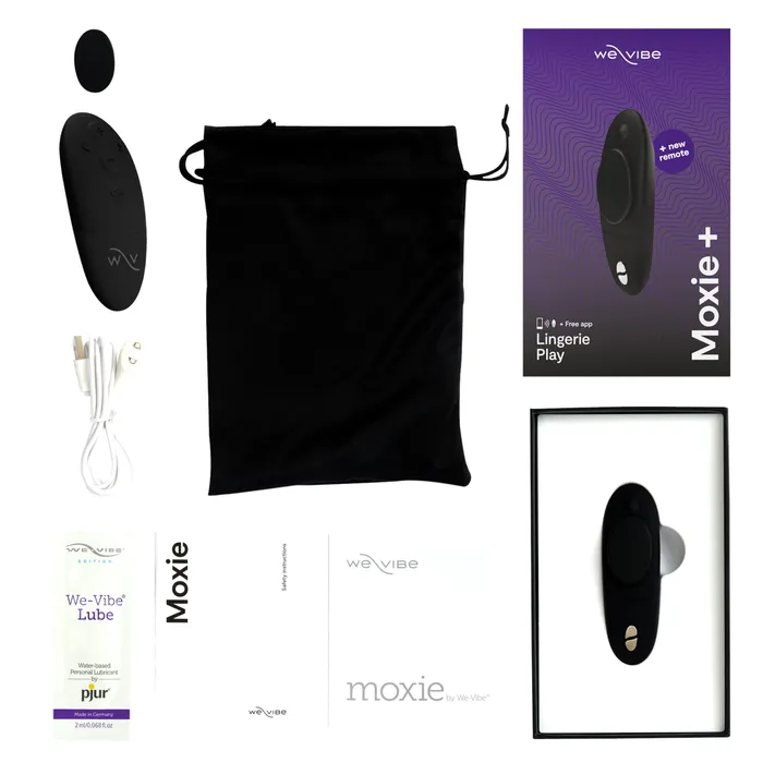 Castle Megastore Vibrators WeVibe Moxie Panty Vibrator Black