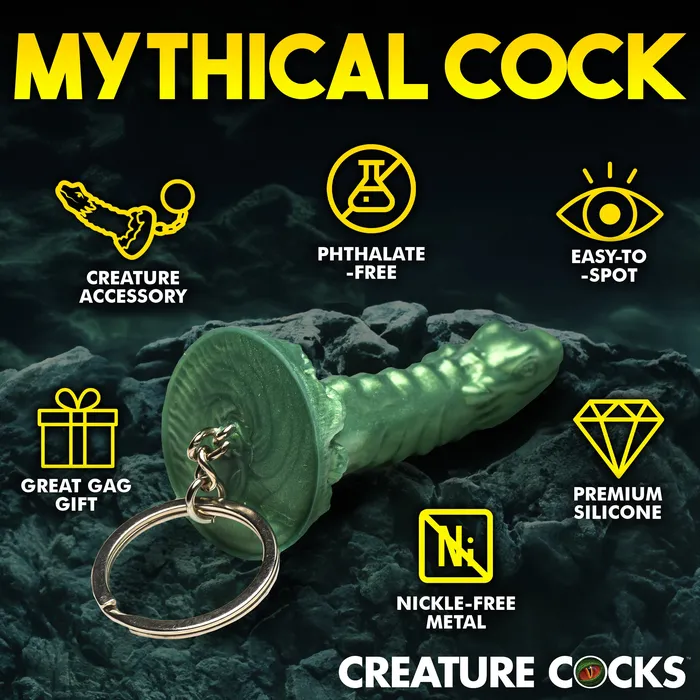 Cockness Monster Mini Dildo Key Chain XR Brands Female Sex Toys