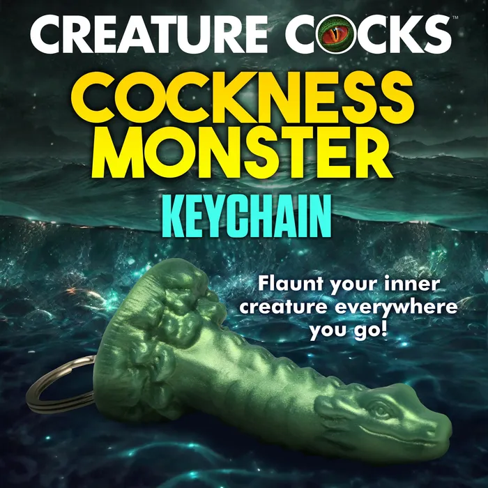 Cockness Monster Mini Dildo Key Chain XR Brands Female Sex Toys