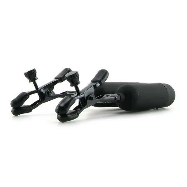 Cordless Vibrating Nipple Clamps Pipedream Female Sex Toys