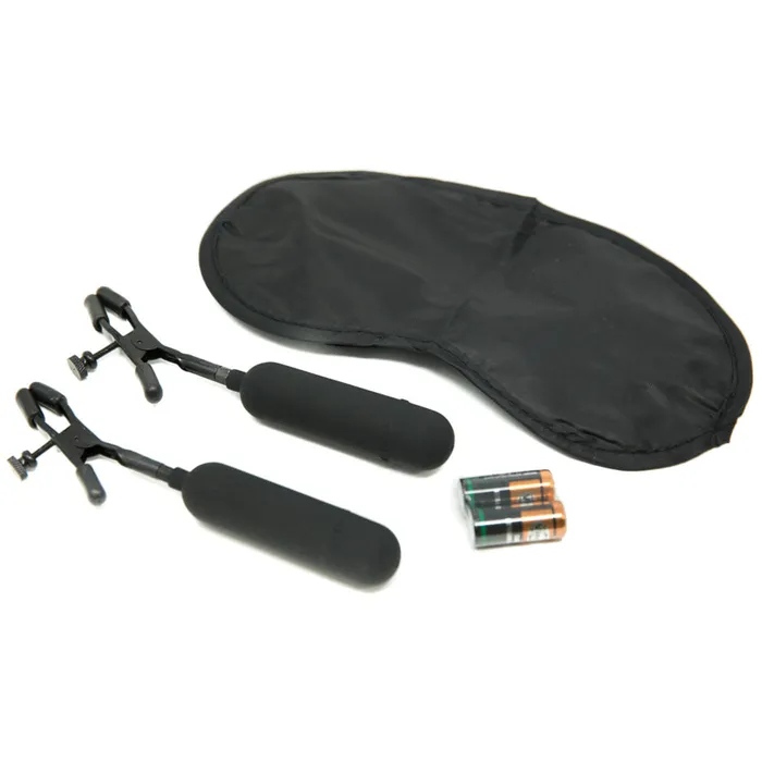 Cordless Vibrating Nipple Clamps Pipedream Female Sex Toys