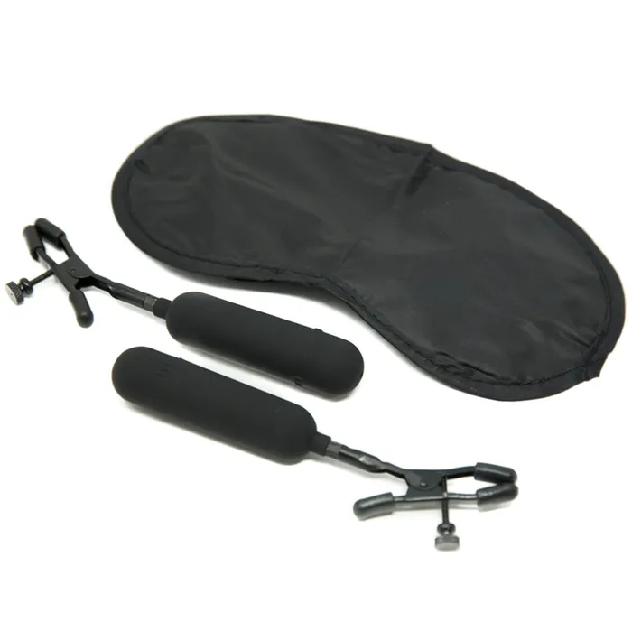Cordless Vibrating Nipple Clamps Pipedream Female Sex Toys