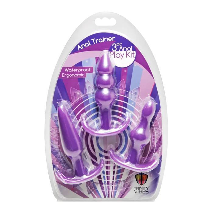 Couples XR Brands 3 Piece Anal Play Kit